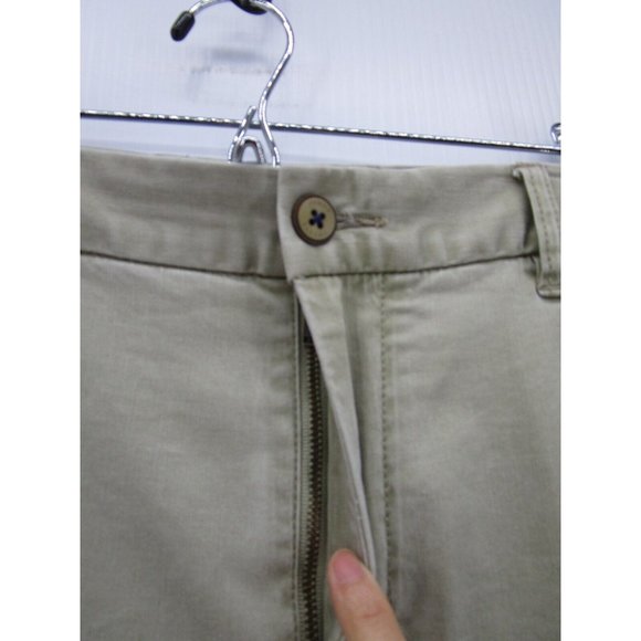 Tommy Bahama Pants 35X32 Chino Khaki Marlin Logo Trouser Preppy Tencel - Picture 2 of 10
